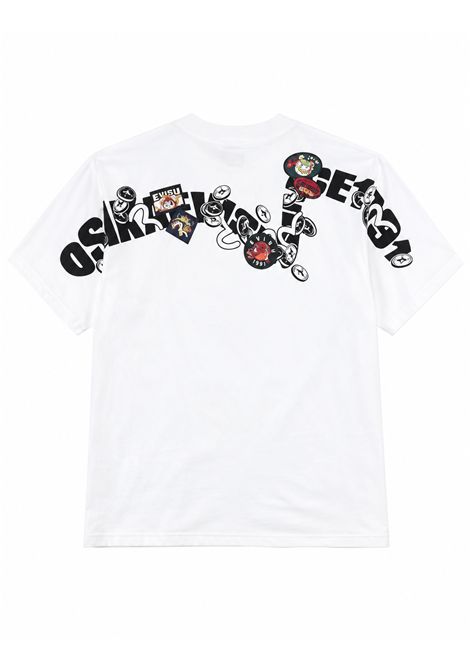 T-shirt con stampa EVISU | 2EAHTM6TS1121OFF WHITE